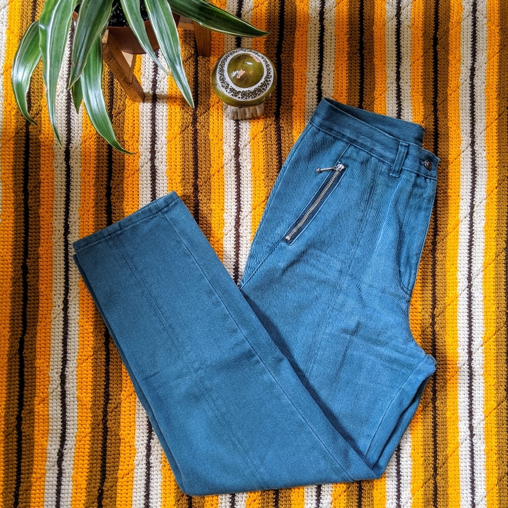 Vintage 60's High-Waisted Jeans ☮️